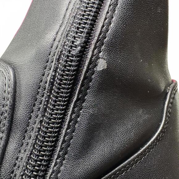 Steve Madden Berkleigh Black Chunky Platform Block Heel Knee High Boot US 6.5 - Picture 9 of 9